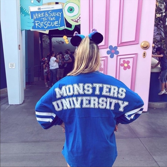 disney monsters university spirit jersey